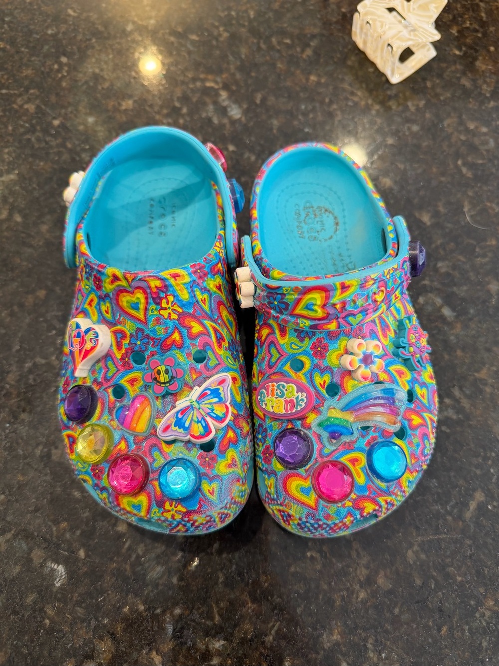Lisa Frank Crocs Girls GUC